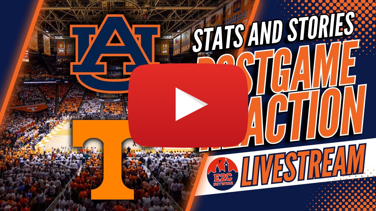 Auburn vs. Tennessee Basketball: How to Watch Tonight's SEC Thriller on TV and Streaming